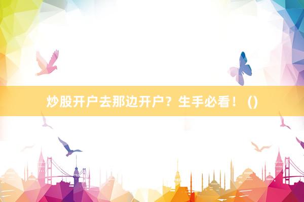 炒股开户去那边开户？生手必看！ ()