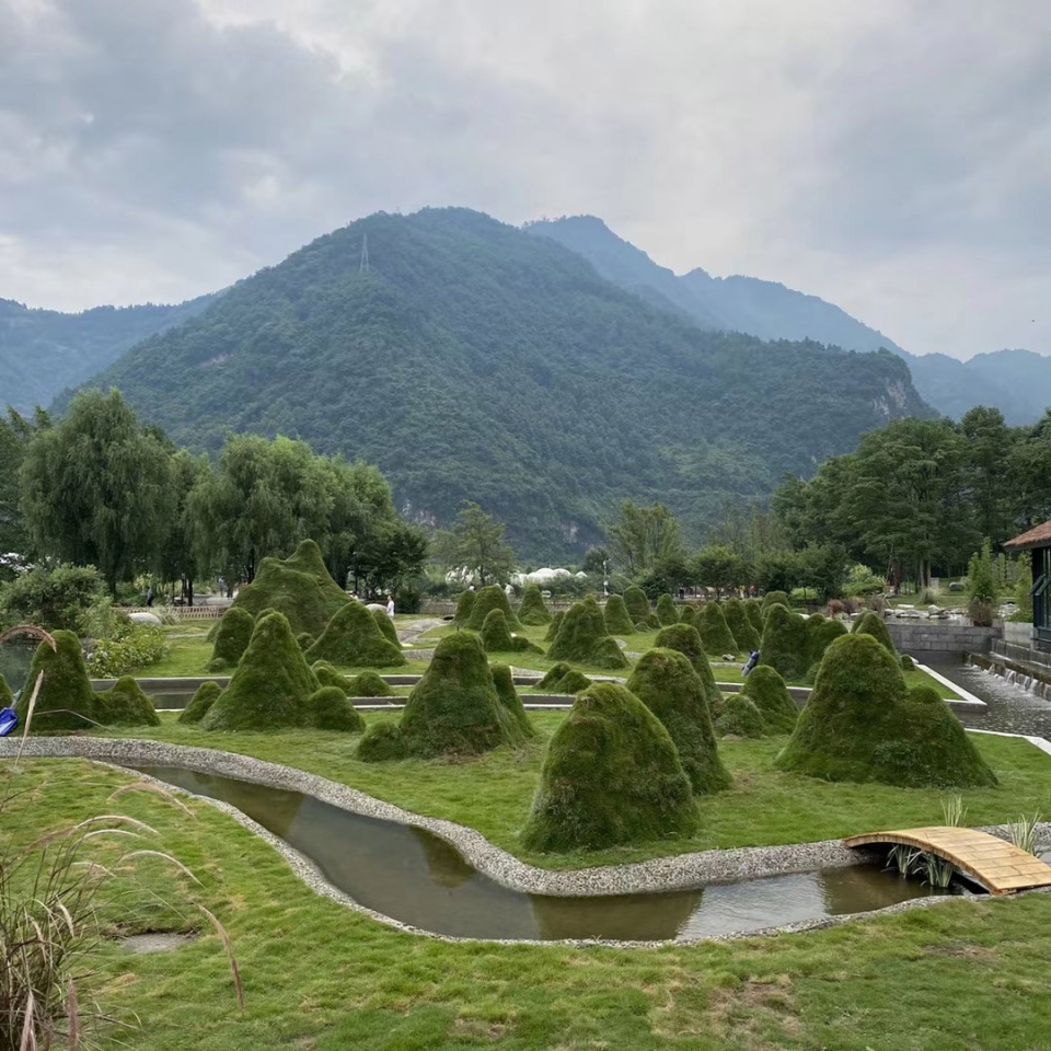 草山海,成都 / 四川小绿球旅游资源开发 - 谷.